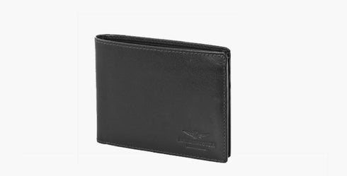Aeronautica Militare AM-171 Target line men's leather wallet