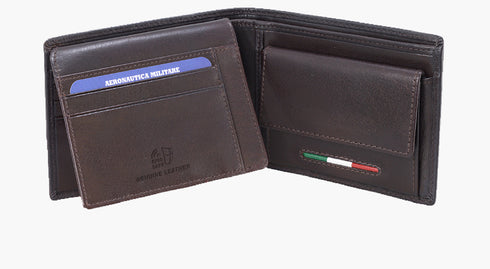 Aeronautica Militare AM-173 Wallet with change holder and document holder Target line