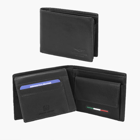 Aeronautica Militare AM-173 Wallet with change holder and document holder Target line