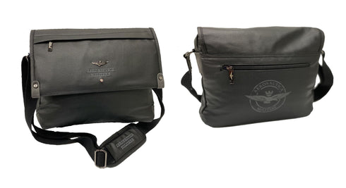 AERONAUTICA MILITARE AM-333 PC messenger in City canvas - BorsaBella