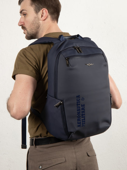 Men's Aeronautica Militare AM-484 laptop backpack Helix line