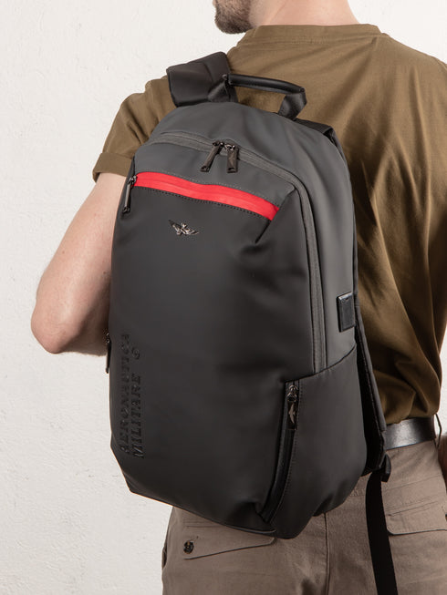 Men's Aeronautica Militare AM-484 laptop backpack Helix line