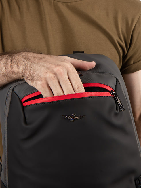 Men's Aeronautica Militare AM-484 laptop backpack Helix line