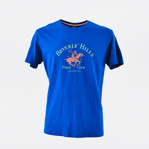 Beverly Hills Polo Club Short Sleeve Blouse With Print TS41754