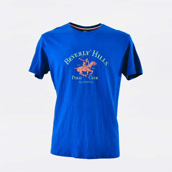 Beverly Hills Polo Club Short Sleeve Blouse With Print TS41754