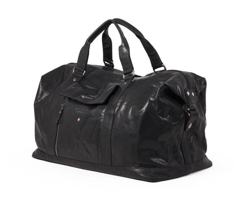 AERONAUTICA MILITARE AM-306 Travel bag in VINTAGE genuine leather