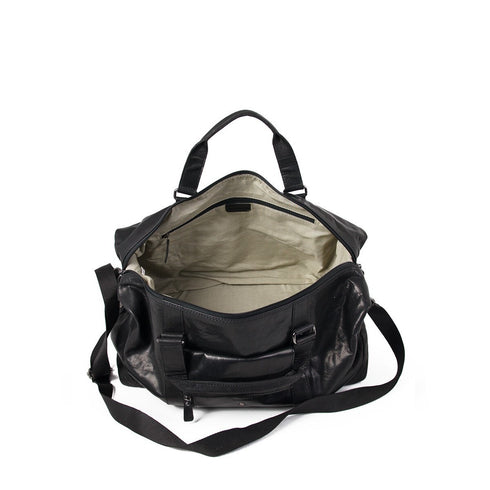 AERONAUTICA MILITARE AM-306 Travel bag in VINTAGE genuine leather