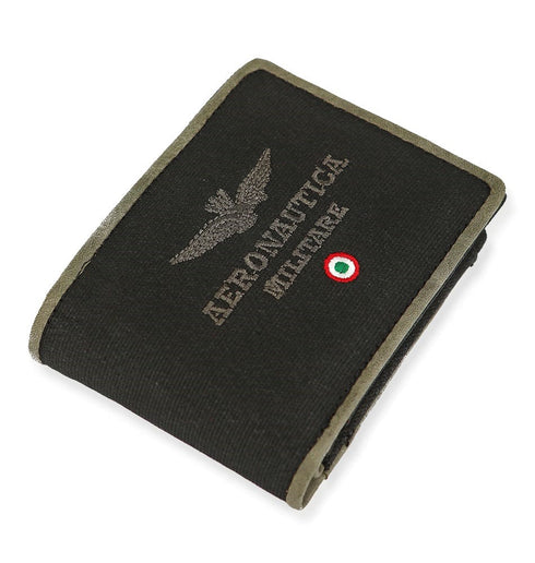 AERONAUTICA MILITARE AM-337 CITY canvas men's wallet - BorsaBella